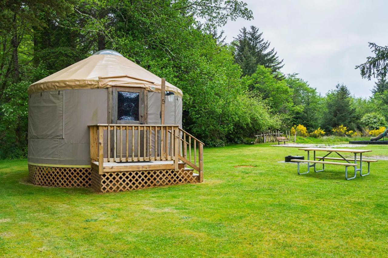 Long Beach Camping Resort Yurt 10 Oceanview Exterior photo